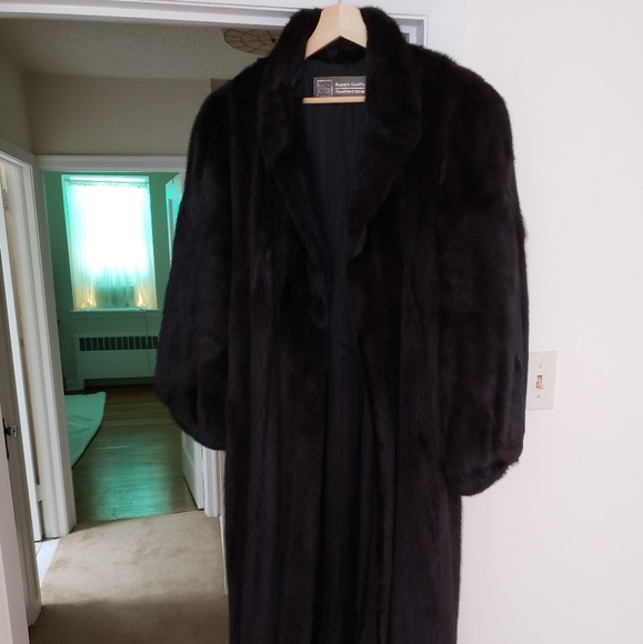 Black Mink Coat